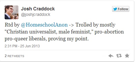 Craddock reply tweet