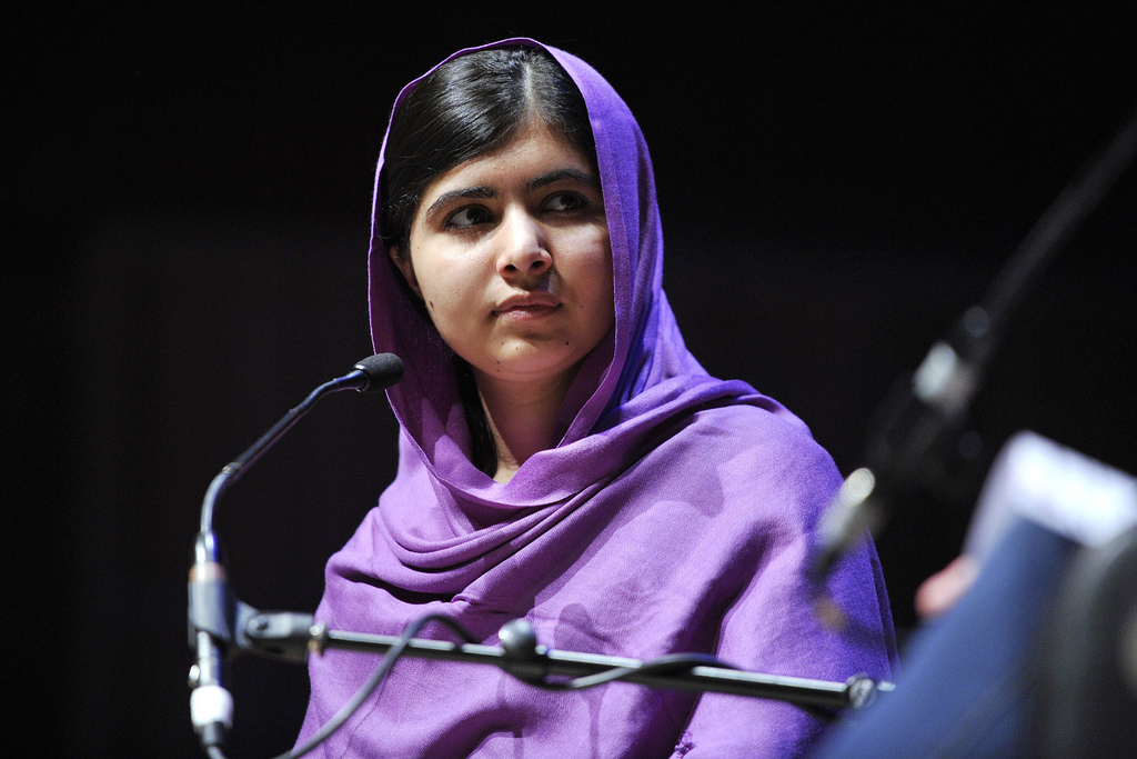 Malala Yousafzai. CC image courtesy of Southbank Centre.